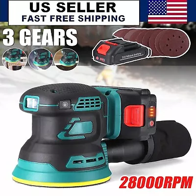 Cordless 125MM Random Portable Sander Polisher Machine For Makita 18V Battery • $166.13