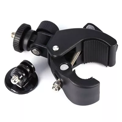 Bicycle Motorcycle Handlebar Handle Clamp Bar Camera Mount Tripod Adapter Gopro • $12.76