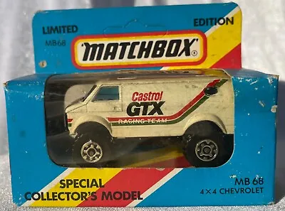 Matchbox MB-68 4x4 Chevrolet Castrol GTX Special Collectors Model • $14.95