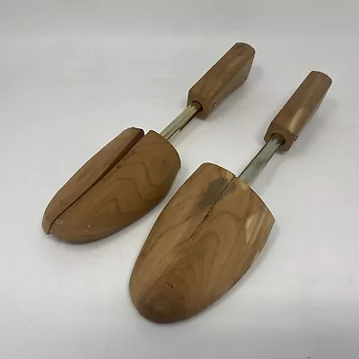 Vintage Rochester Shoe Tree Co. Shoe Keeper Split Toe Pair Stretcher 2Q USA • $5.20