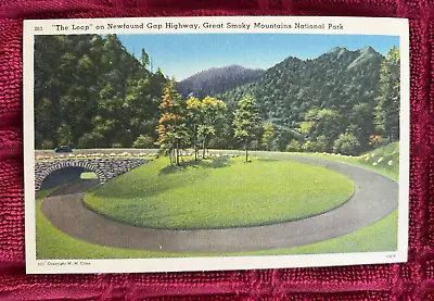 $10.99 • Buy Postcard ~ The Loop ~ Newfound Gap Highway ~ Great Smoky Mountains ~ UNMAILED