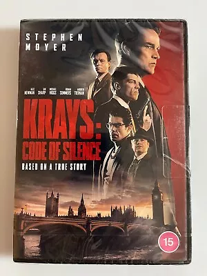 Krays Code Of Silence  (DVD 2021) Brand New Sealed • £3.99