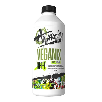 Anarchy VEGANIX Organic/ Vegan All Rounder Booster Hydroponic Nutrients • $32
