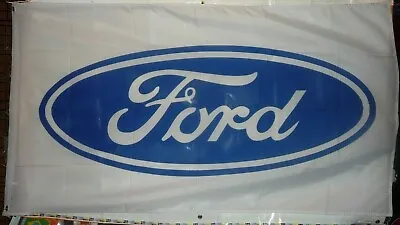 Ford Flag 3' X 5' Premium Automobile Dealership Banner  USA Seller  • £23.84