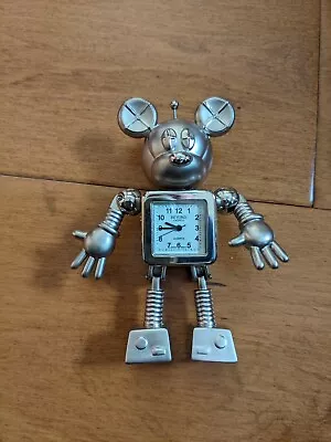 RARE Mickey Mouse Robot Desk Clock - NEW  • $99