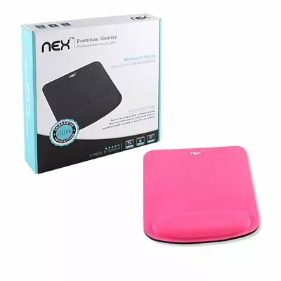 Pink Mousepad Non-Slip Wrist Support Rest Silicon Ergonomic Gaming Mouse Pad • $6.90