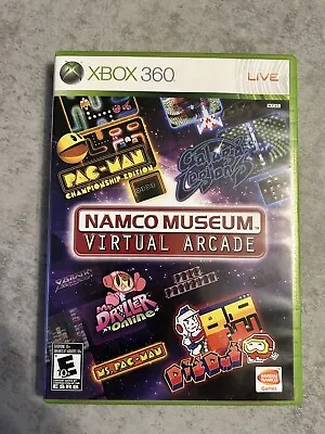 $16.95 • Buy Namco Museum: Virtual Arcade | Microsoft Xbox 360 | 2008 | Complete CIB