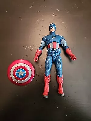 Marvel Legends 6” Captain America Figure Fat Thor BAF Wave Loose • $17.99