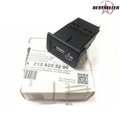 Multimedia Conn. Unit USB Port A2138203200 For Benz E-CLASS W213 C238 2017-2019 • $70.39