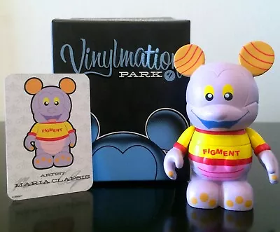 Disney Vinylmation 3  Park Series 1 Figmouse Figment Epcot Dragon Toy Figure • $212.49