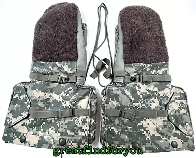 New Propper International Usgi Military Extreme Cold Weather Mittens Acu Camo • $29.99