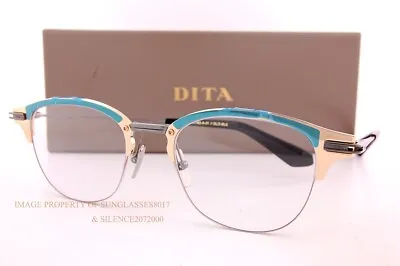 $827.74 • Buy Brand New DITA Eyeglass Frames IAMBIC DTX 143-A-01  Gold For Men Women
