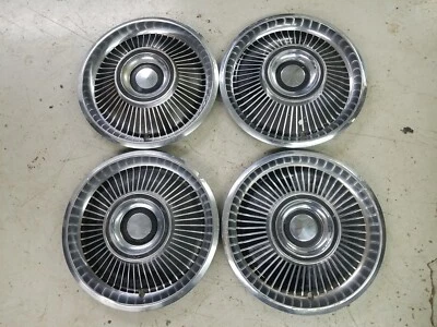 $99.99 • Buy *Set Of 4* Vintage 1967 Mercury Cougar 14  Wheel Covers Hubcaps USED. #609
