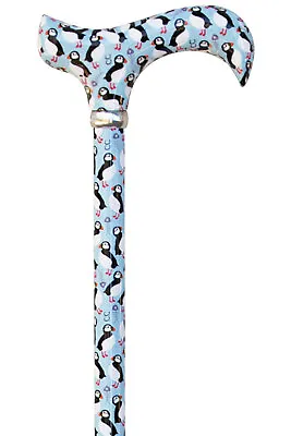 £55 • Buy Classic Canes Derby Adjustable Walking Stick - Puffins