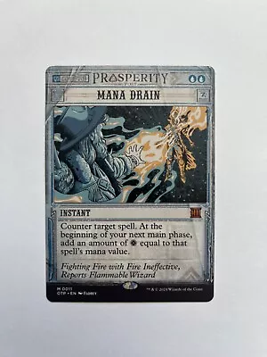 MANA DRAIN NM Outlaws Of Thunder Junction: Breaking News MTG Regular 0011🔥💥🔥 • $35.99