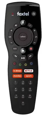 Brand New Genuine Foxtel IQ5 -IQ4 -IQ3 Voice Bluetooth Remote Control BOX FF • $32.99