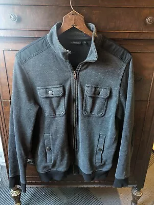 Marc Anthony Mens Fleece Jacket Pockets And Zipper Size Large • $14