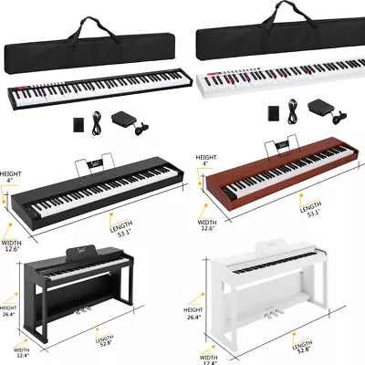 New 88 Key Digital Piano Electric Keyboard For Beginner/Professional 7 Style • $369.99