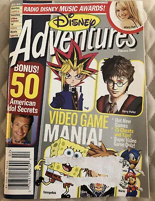 $12.99 • Buy Disney Adventures 2004 Magazine 