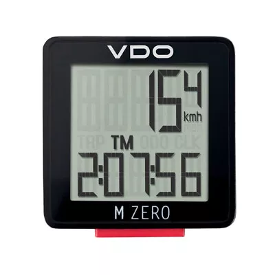 VDO M ZERO Wired Cycling Computer Simple One Button Large Display Easy 2 Install • $9.99