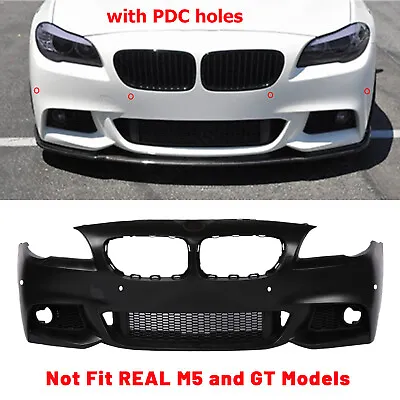 F10 MTECH MSPORT Style Front Bumper W/ PDC For BMW 5 Series 2011-2017 • $476.80