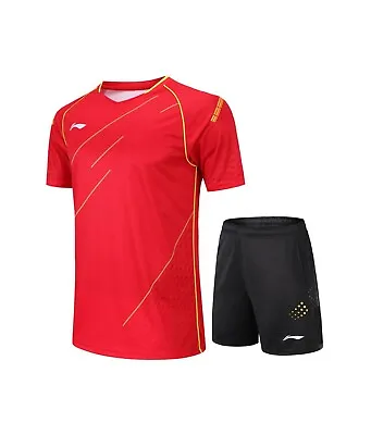 LiNing Li-Ning 2021 Table Tennis Shirt/Shorts New GBP • £16.80