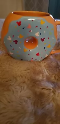 Disney Store Big Ceramic Donut Shaped Mug With Mickey Mouse Sprinkles  • $15