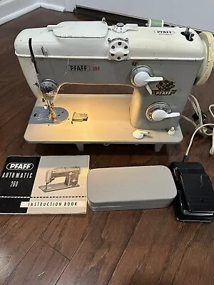 PFAFF 260 Vintage Sewing Machine Germany - Good Run Condition W/ Pedal Manual • $229