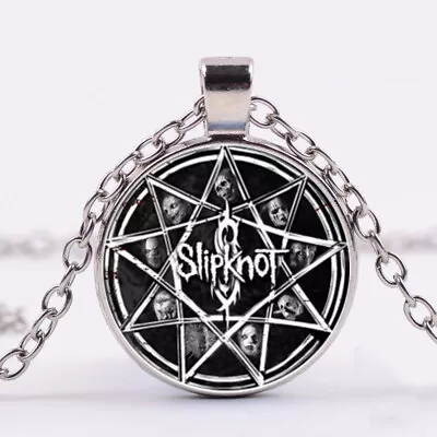 Slipknot Heavy Metal Music Band Necklace Pendant + Free Gift Bag • £5.99