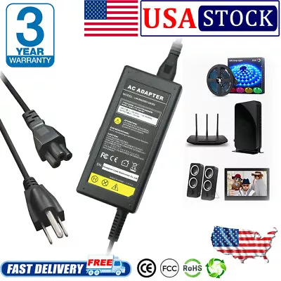 $10.99 • Buy 12V 5A AC Power Supply Cord AC Adapter For IMax B5 B6 Laptop Battery Charger US