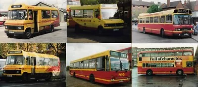 £2.50 • Buy Potteries / PMT : Six (6) 6x4  Colour Bus Photographs