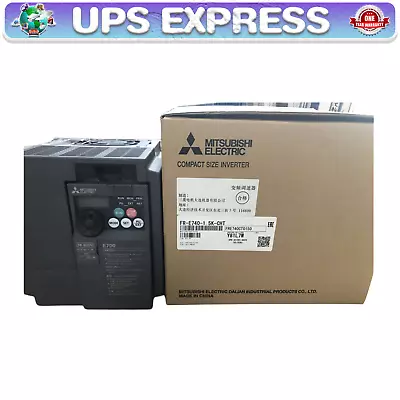 FR-E740-1.5K-CHT Mitsubishi New Boxed Melsec 3-phase Inverter 380V 3.7KW 50Hz-CG • $313.40