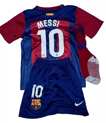 Messi Neymar Youth 20(XS) Kits Only Messi Kit Available • $45