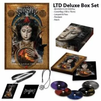 Moonspell Lisboa Under The Spell Box Set Dvd Br 3 Cd P Flag Lanyard Pass +more • $99.95