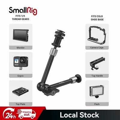 SmallRig 11'' Articulating Rosette Magic Arm Max  With Cold Shoe Mount 1498-UK • £15.90