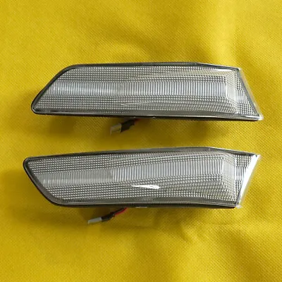 Clear LED Front Bumper Side Marker Fit For Infiniti G35 Sedan 2003-2006 • $33