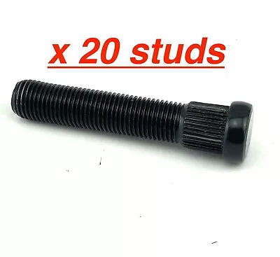 20x Extra Long Wheel Stud M14x1.5 12.9 Tensile 80mm Suits Holden VE VF Commodore • $68.88