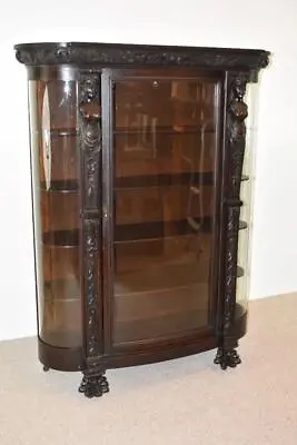 Quarter Sawn Oak Curio Cabinet R.J. Horner • $3200