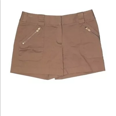 Milly Of New York Brown Dress Shorts Size 4 • $29.99