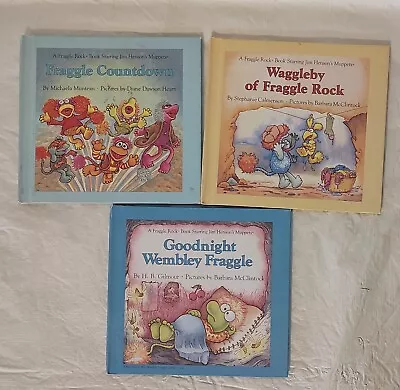 Fraggle Rock  Jim Henson Muppets Children's Book Lot Of 3 Vtg Hardcover  • $9.99