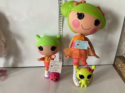 Lalaloopsy Full And Littles X 2 Dyna Might Tiny Might Pets Dress Cleaned C • £6.50