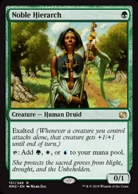 [1x] Noble Hierarch - Near Mint English - Modern Masters 2015 MTG Magic • $10.49