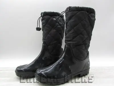 Womens Toggle Duck Boots Uk Size 4 / Ref X00705 • £7.95