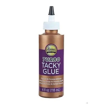 Aleene's Turbo Tacky Glue 4floz 29682 • £10.35