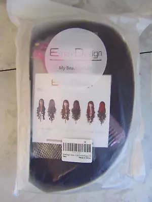 EMax Design Cosplay  Adult Wig Model W1807B Dark Purple New In Pkg • $10.99