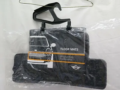 2 Pc OEM Mini Cooper R57 All Weather Rubber Floor Mat Set Rear 51472239747 • $41.85