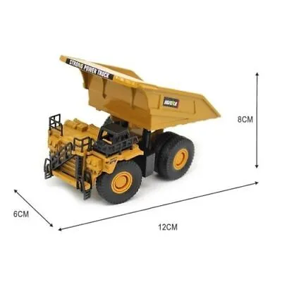 HUINA 1:60 Excavator Truck Dozer Diecast Metal Model Construction Vehicle Toys • $14.99