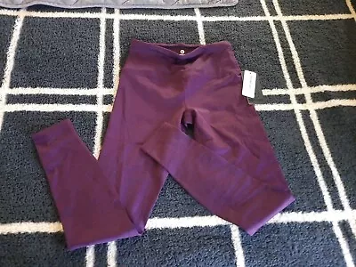 90 Degree By Reflex Womens Purple High Rise Athletic Leggings S • $17.67