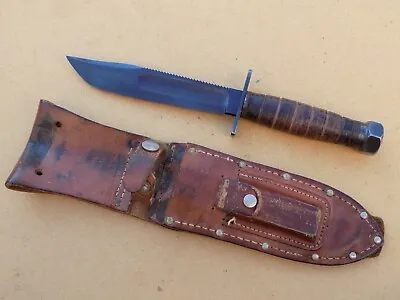 Rare Vintage Unmarked Vietnam Era Marbles Pilot Survival Knife • $1000