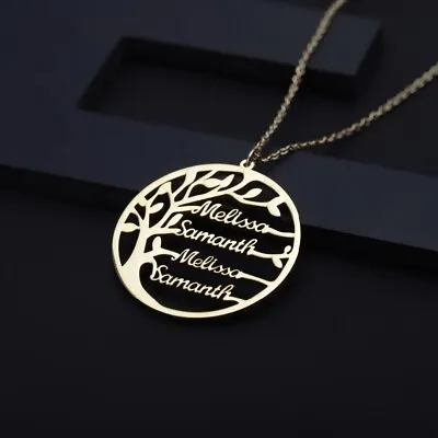 Family Tree Custom Name Necklace • $29.95